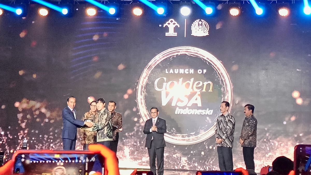 peluncuran golden visa Indonesia